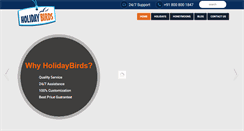 Desktop Screenshot of holidaybirds.com