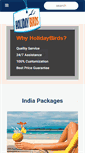 Mobile Screenshot of holidaybirds.com